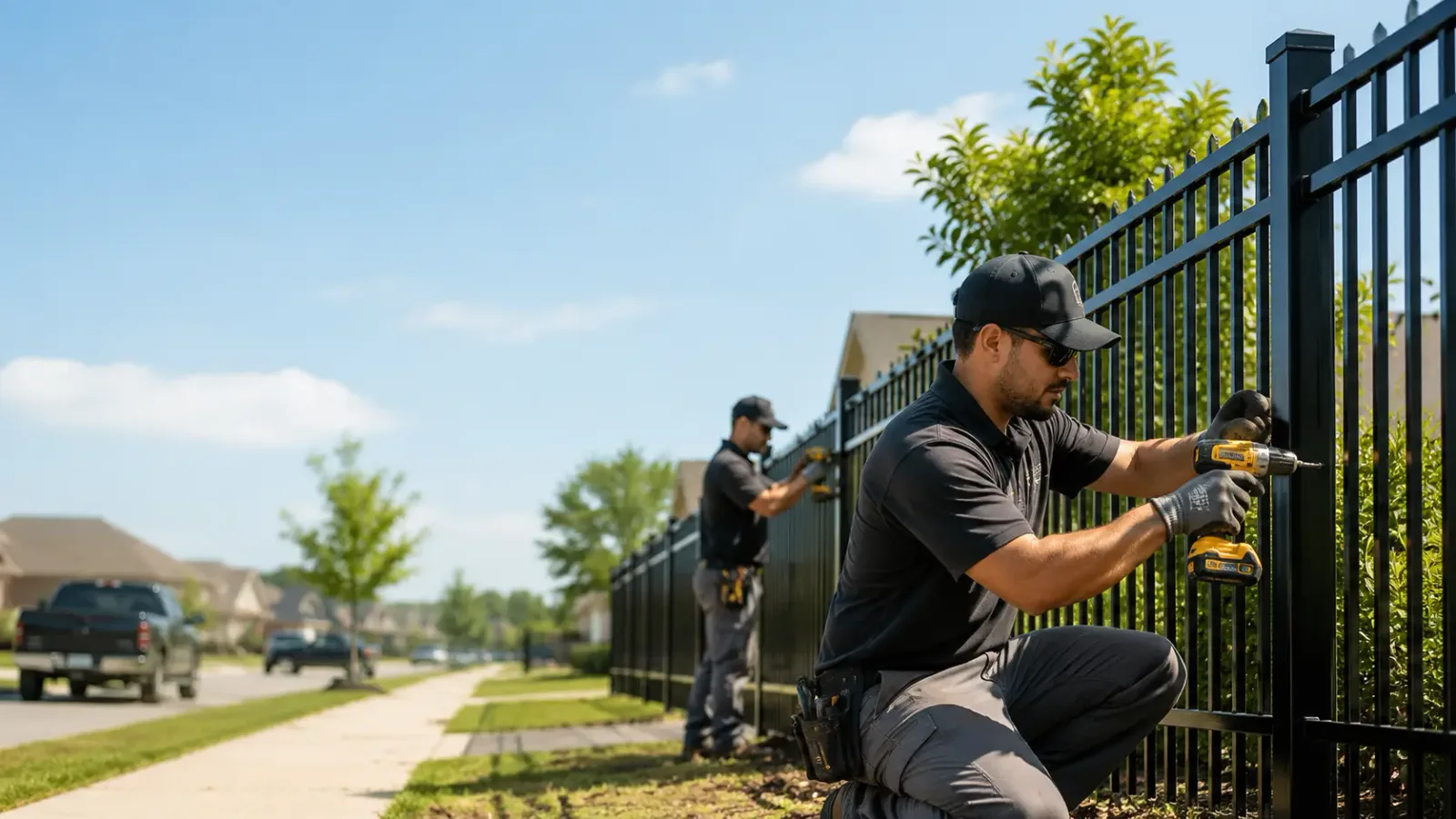 Metal Fence Installation in Milledgeville, TN